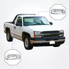 Chevrolet Tahoe 1 Pair Exterior Door Handle Cover with Keyhole (2000-2006)