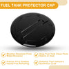 Dodge Ram 2023-2025 Fuel Filler Flap Cover Black Fuel Tank Door Cap