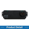 Chevrolet Epica 2009 Black HVAC A/C Climate Control Panel