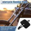 Honda XR CRF XR50 CRF50 Motorcycle Number Plate Replacement Black (2000-2023)