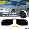 BMW E60 E61 5 Series 6 Series Rearview Mirror Cover Caps Gloss Black