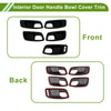 Dodge Charger (2011-2021) 5 x ABS Interior Door Handle Bowl Cover Trim