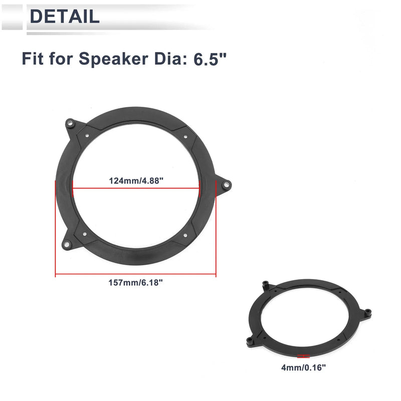 BMW 3 E46 5" Tweeter Speaker Spacer Adapter (2002-2006)