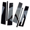 Ford Explorer Sport Trac 6x Door Window Pillar Posts Covers (2007-2010)
