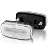 Truck Trailer 4" LED Clear Side Marker Lights