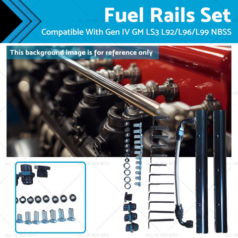 GM LS3 L92 L96 L99 Intake Manifold Fuel Rail Set (2008-2013)