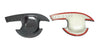 Toyota Hilux Carbon Door Handle Bowl Inserts Covers (2005-2014)