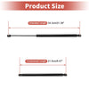 Honda Pilot (2009-2015) Gas Struts Black 2 x Rear Hatch Lift Supports
