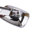 Honda Suzuki Kawasaki Rectangular Motorcycle Mirror 10mm Fitting