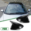 Hyundai Elantra 2017-2020 - Gloss Black Rearview Mirror Caps (2017-2020)