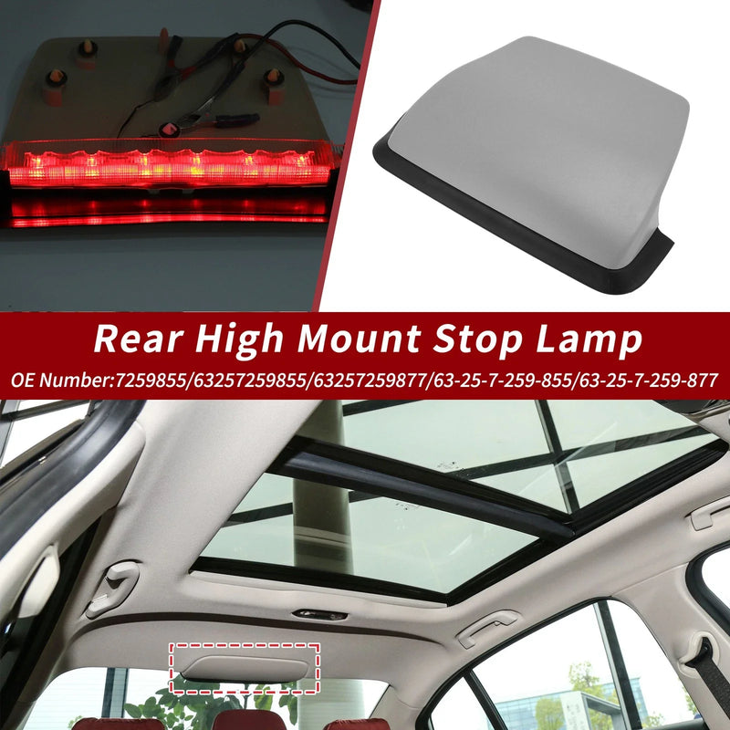 BMW 3 Series F30 Gray LED Third Brake Light Lamp