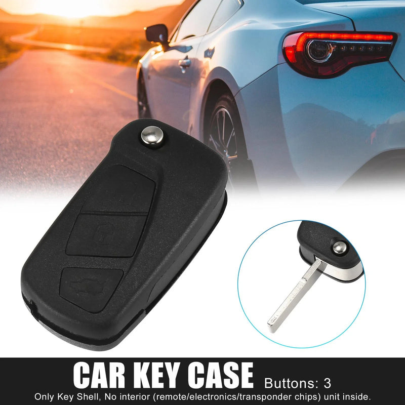 Ford Ka 3 x Key Fob Remote Control Case Shell (2008-2016)