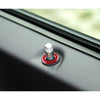 Dodge Challenger Carbon Fiber Red Door Lock Pin Cover Ring (2008-2014)