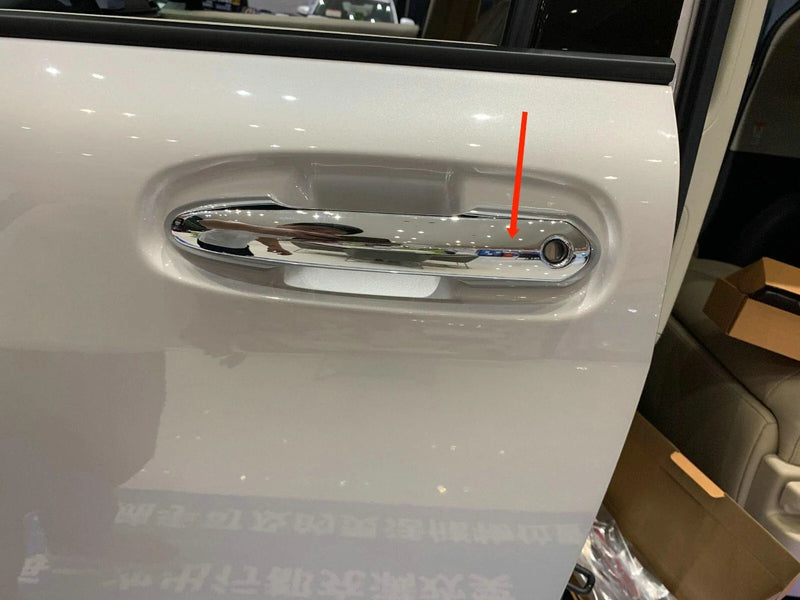 Toyota Sienna (2021-2023) 4 x ABS Chrome Door Handle Outside Cover Trim