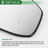 Ford Focus Right Side White Mirror Glass (2012-2018)