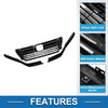 Honda Odyssey (2018-2021) Black Front Upper Hood Bumper Grille