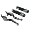 Ducati Monster Titan Extendable Brake Clutch Levers Grip Set (2008-2015)