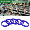 Make Model Oil Seal 75x90x12mm 5 Pcs Seal Ring Rotary Shaft TPU