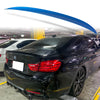 BMW 4-Series F32 B45 Estoril Blue II P Style Boot Spoiler (2013-2020)