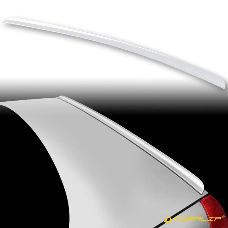 Mercedes-Benz W202 143 White Boot Lip Spoiler (1993-2000)