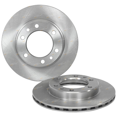 Toyota Hilux 4x4 LN106 RN105 YN106 2 x Front Disc Brake Rotor (1989–1996)