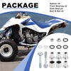 Suzuki Quadsport Z400 LTZ400 2 x Front Upper A-Arm Bushing & Bolt (2003–2008)