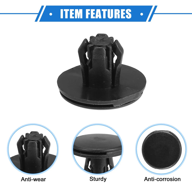 Honda 100Pcs Fender Liner Retainer Clips