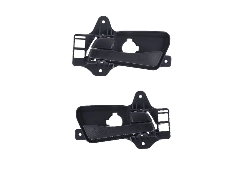 Hyundai i30 Front Left & Right Inner Door Handle Set Black (2007-2012)