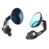 Dirt Bike Bobber Cafe Motorcycle 7/8" Handle Bar End Rearview Side Mirrors