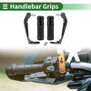 Motorcycle Motorcycle Hand Grips Cover Kit Handlebar End Grips Aluminum Alloy Black