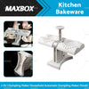 Kitchen 2in1 Dumpling Maker Mould - Double Head Stainless Steel