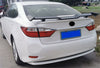 Acura TSX Sedan ABS Universal Rear TRD Style Spoiler Black (2004-2008)