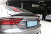 Audi A7 S7 2013-2017 Real Carbon Fiber Rear Wing Trunk Spoiler
