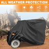 Honda Pioneer 1000 Black 210D PU Waterproof UTV Cover (2016-2023)
