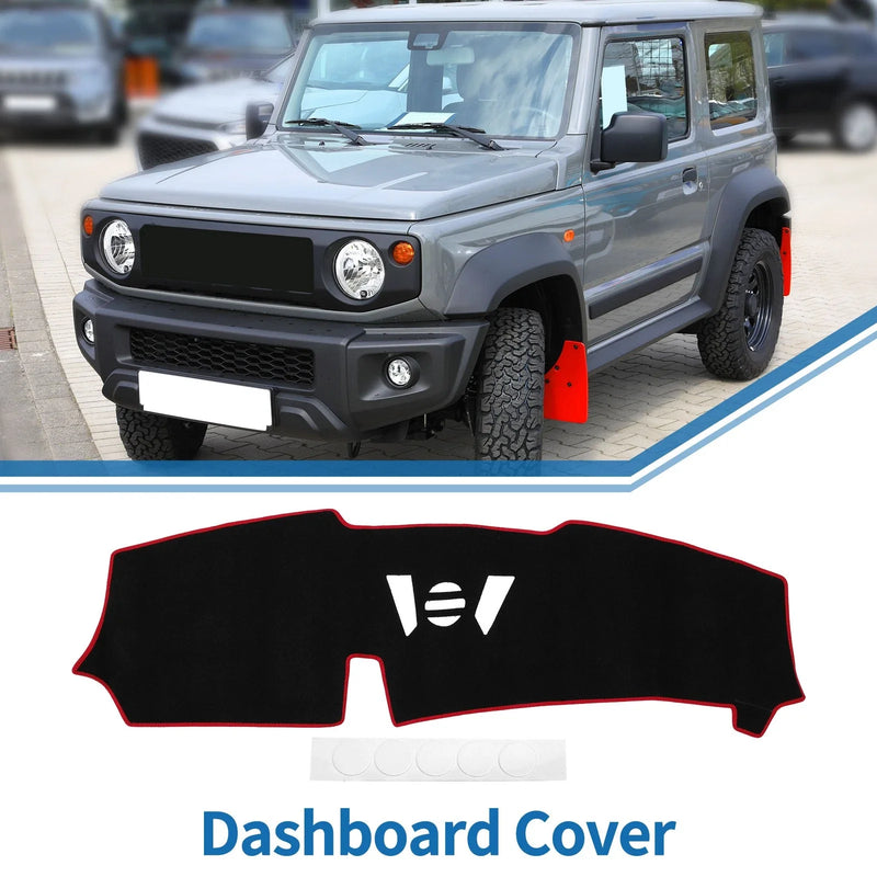 BMW X5 Sun Protector Pad Black Red Dashboard Dash Cover Mat (2023-2024)