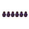 Motorcycle Bike 6 x M10x10mm Titanium Torx Head Flange Screws