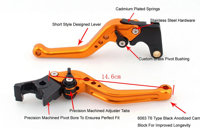 Honda CB600F Hornet CBR600F CBF600 / SA Brake Clutch Lever (2011-2013)