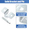 Jeep Cherokee 2 x Door Check Bracket & Pin (1984-2001)