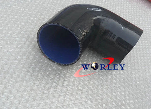 90° Silicone Hose Elbow Bend 4" ID Intercooler Tube