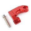 Honda CB650F (2014 - Later) Red CNC Clutch Guide Cable Brake Clamp