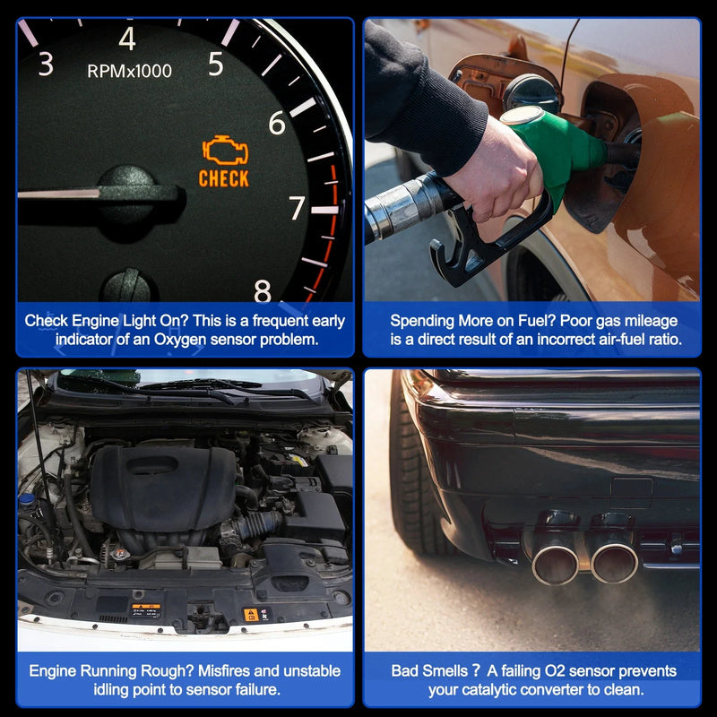Toyota Corolla L4-1.8 Oxygen Sensors (2007-2008)