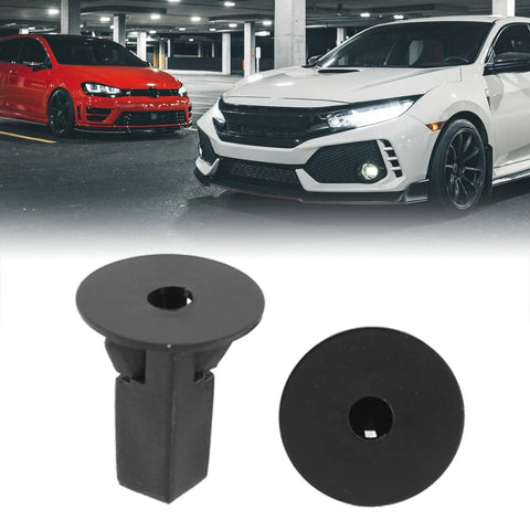 Toyota Prado 50 Pcs Black Plastic Rivet Clips 8.3x8mm (2003-2009)