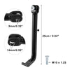 Honda CG125 Kickstand Side Support Stand with Spring Black