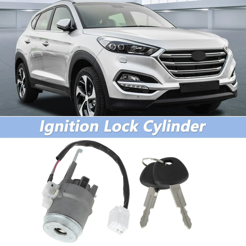Hyundai Tucson Ignition Lock Cylinder with 2 Keys (2005-2009)