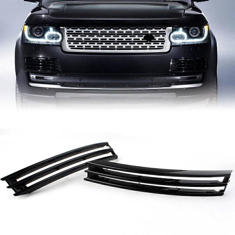 Land Rover Range Rover L405 Black Front Bumper Grilles (2013-2017)