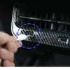 For Tesla Model 3 Carbon Style Interior Rear Air Condition Outlet Vent Cover Cap