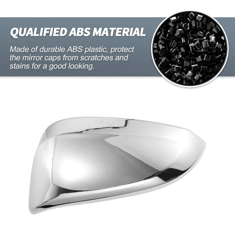 Toyota HILUX Chrome Plated Rearview Mirror Cover (2015-2022)