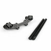 Yamaha MT-07 FZ-07 (2014-2017) Black Handlebar Clamps Set