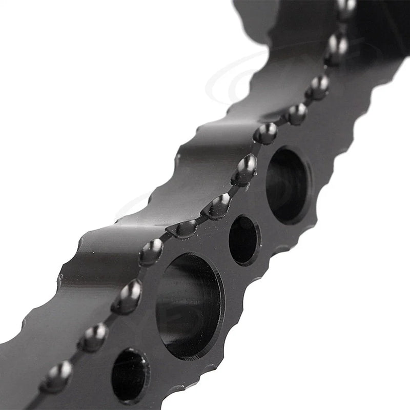 Suzuki Hayabusa GSXR 1300 (2008-2017) Black Rear Passenger Foot Pegs