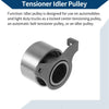 Toyota Tercel (1987-1994) 1 Pc Drive Belt Idler Pulley